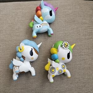 Tokidoki Unicornos Figures Lot Pixie unicorn